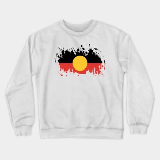 Aboriginal Flag Crewneck Sweatshirt